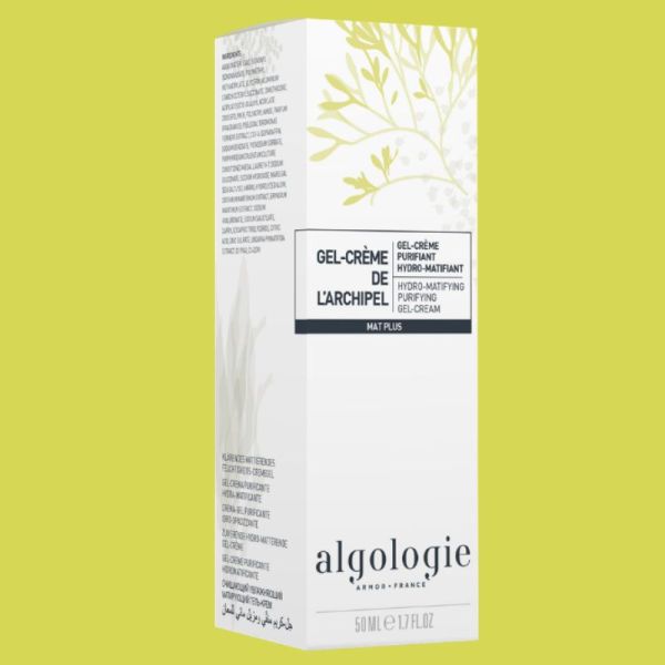 Algologie gel crème de l'Archipel purifiant hydro-matifiant 50ml