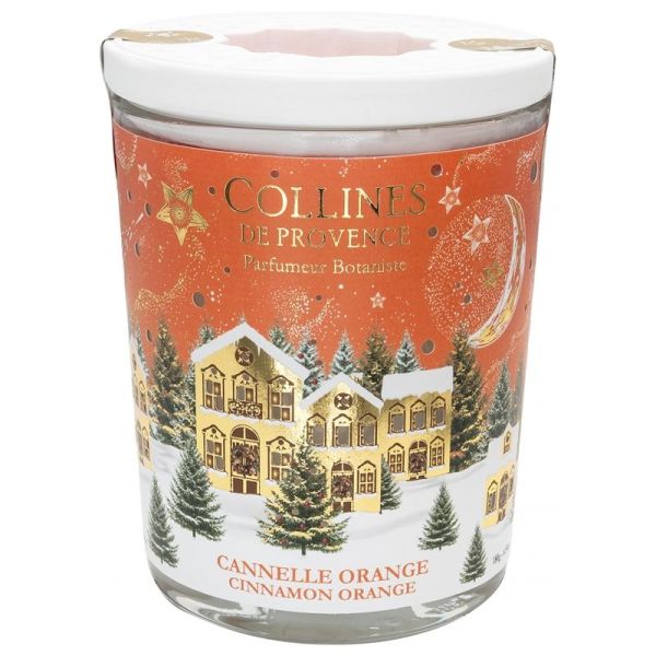 Collines de Provence bougie senteur Cannelle Orange 180g