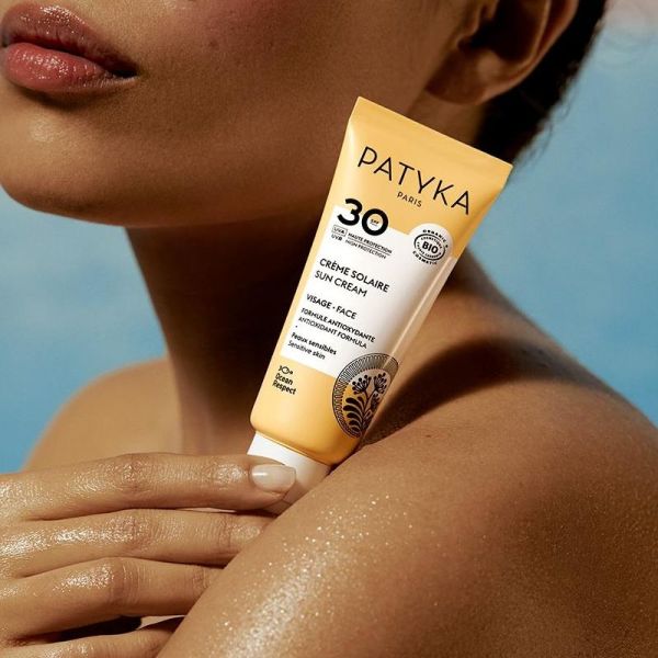 Patyka crème solaire visage SPF30 Bio 40ml