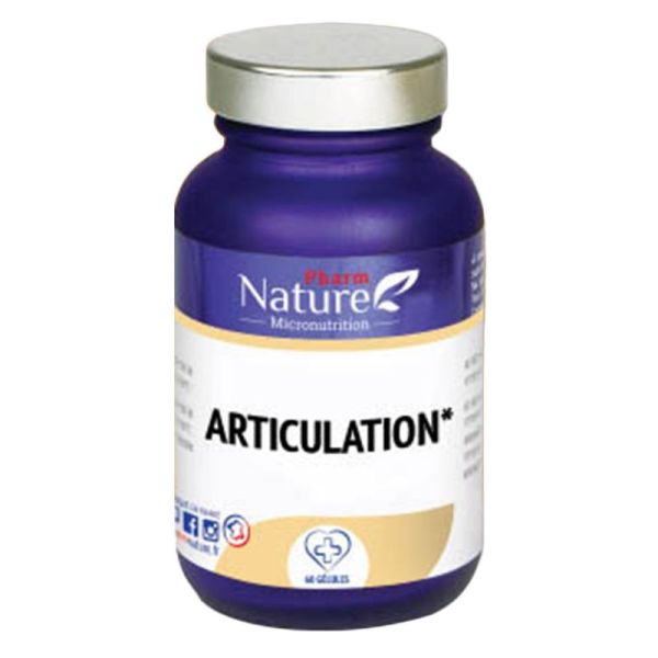 Pharm Nature Micronutrition Articulation 60 Gélules