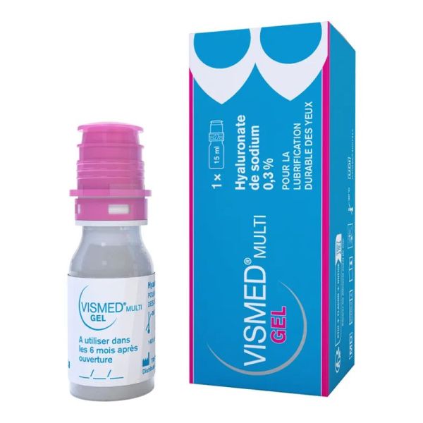 Vismed gel mutli sécheresse oculaire 15ml