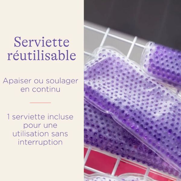 Lansinoh serviette post accouchement apaisante chaude / froide