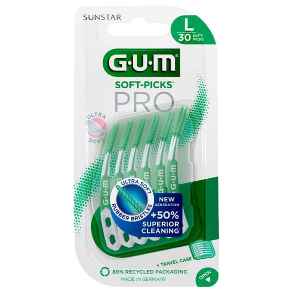 Gum Soft-Picks Pro 30 Unités Taille L