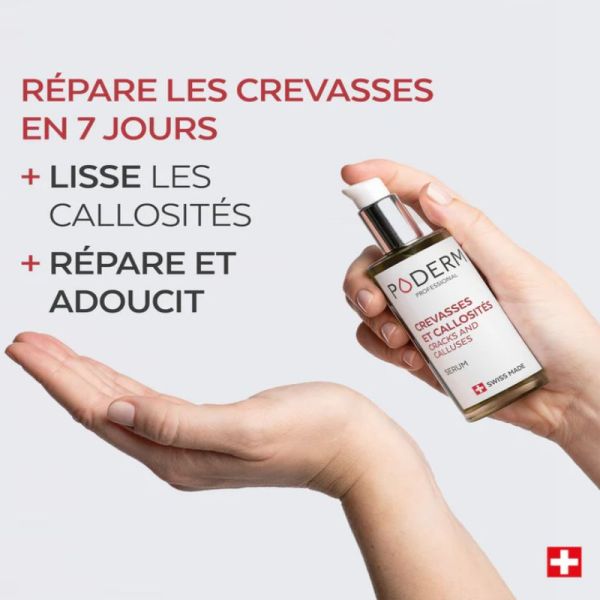 Poderm soin intensif nuit crevasses et callosités 75ml