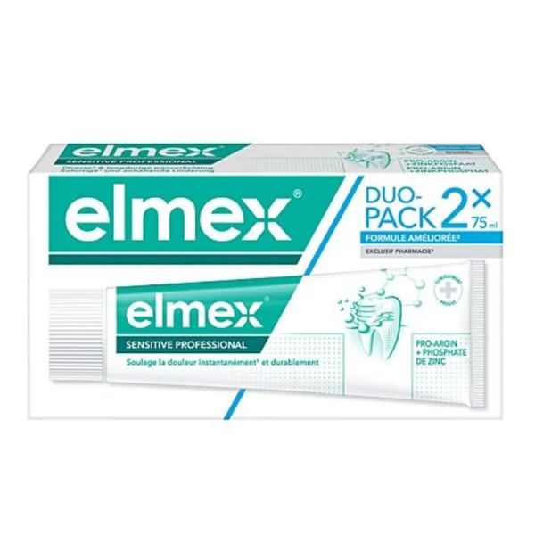 Elmex Sensitive Professional Dentifrice 2x75ml