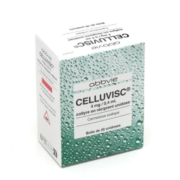 Allergan Celluvisc collyre unidose yeux secs 30 unidoses