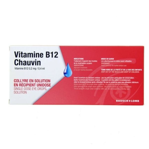 Bausch+Lomb Vitamine B12 Chauvin 10 unidoses