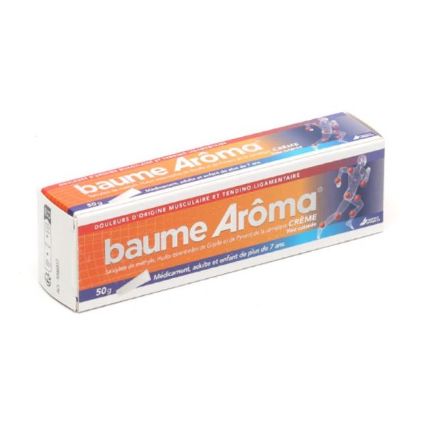 Baume Aroma crème chauffante 100g