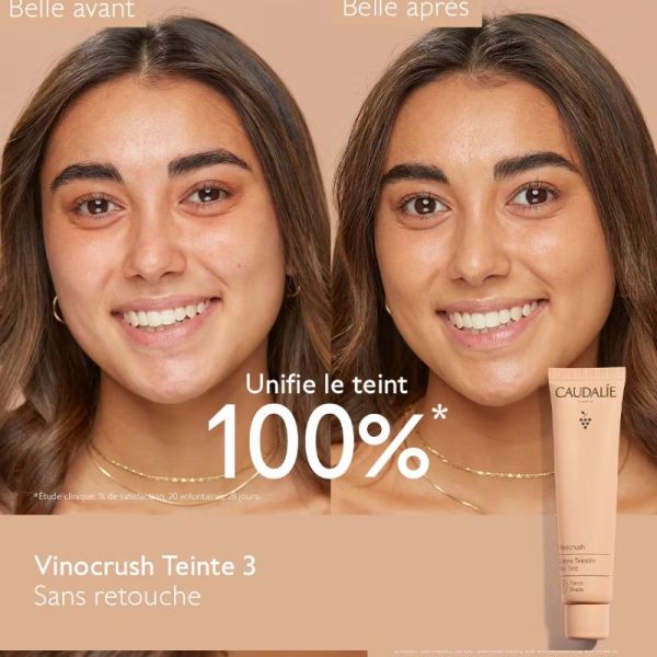 Caudalie Vinocrush Crème Teintée Teinte 3 30 ml