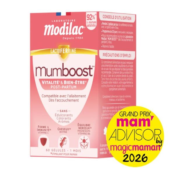 Modilac Mumboost® 60 gélules
