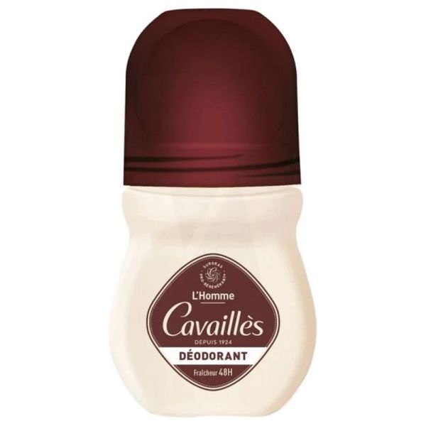 Cavaillès Homme 48h déodorant roll-on fraîcheur 50ml