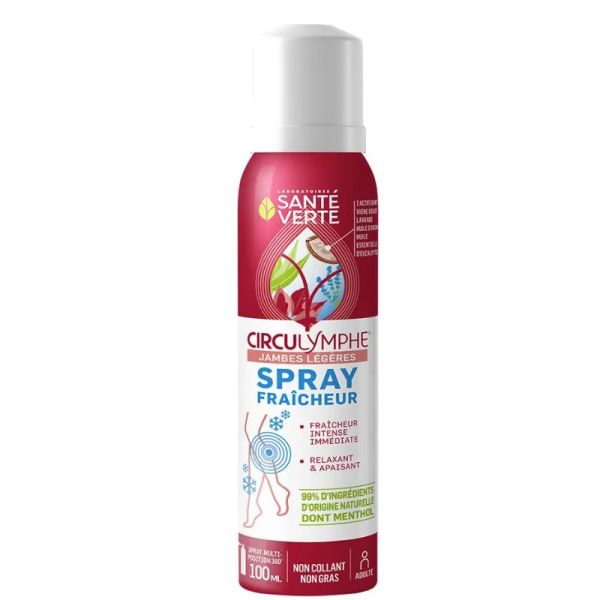 Sante Verte Circulymphe jambes légères spray fraicheur 100ml