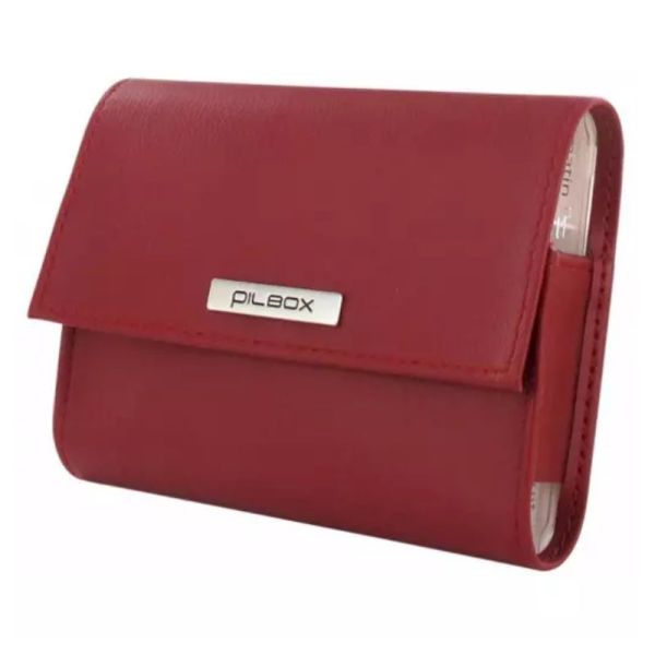 Pilbox Liberty Pilulier hebdomadaire Rouge