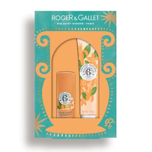 Roger & Gallet Néroli Coffret Baume Lèvres + Crème Mains