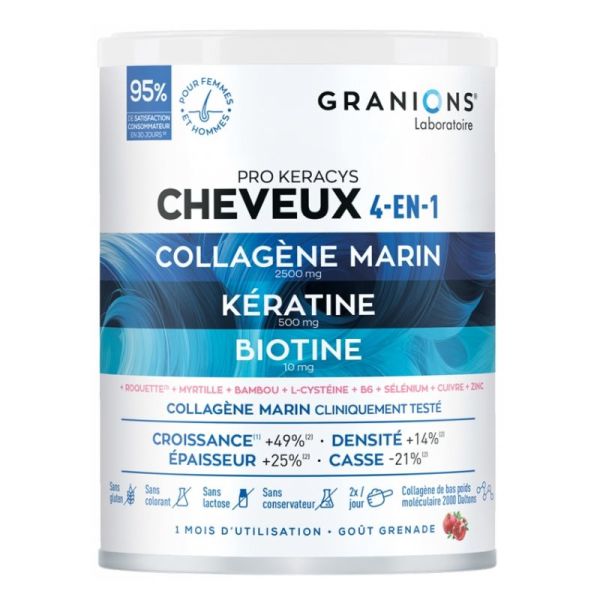 Granions Pro Keracys Cheveux 4 en 1 300 g