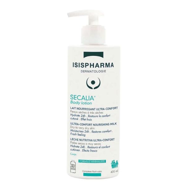 Isispharma Secalia lait nourrissant ultra confort 400ml
