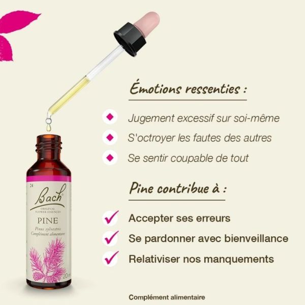 Fleurs de Bach Original Pine 20ml