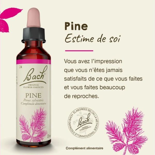 Fleurs de Bach Original Pine 20ml