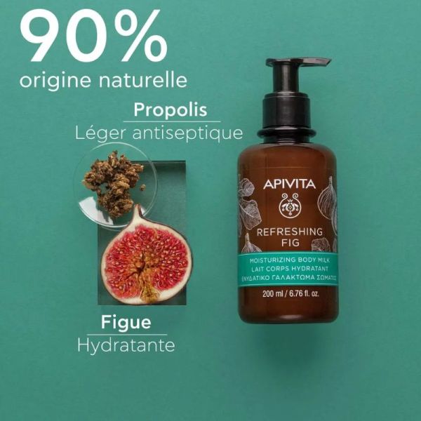 Apivita Refreshing Fig lait corps hydratant 200ml