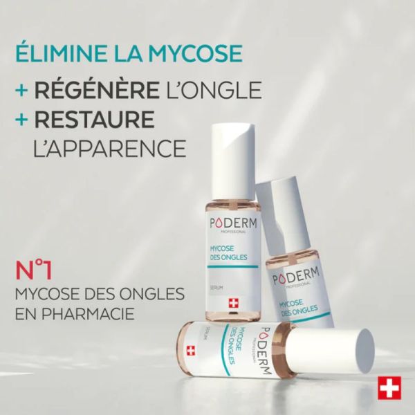 Poderm sérum mycose des ongles 8ml