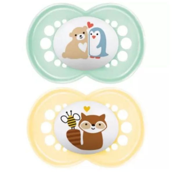 MAM 2 Sucettes Original Classique 6 Mois et +