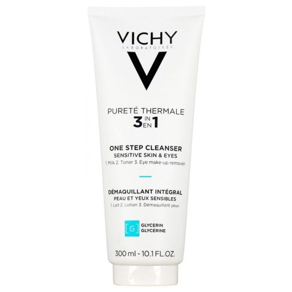 VIchy Pureté Thermale démaquillant intégral 3en1 peau sensible 300 ml