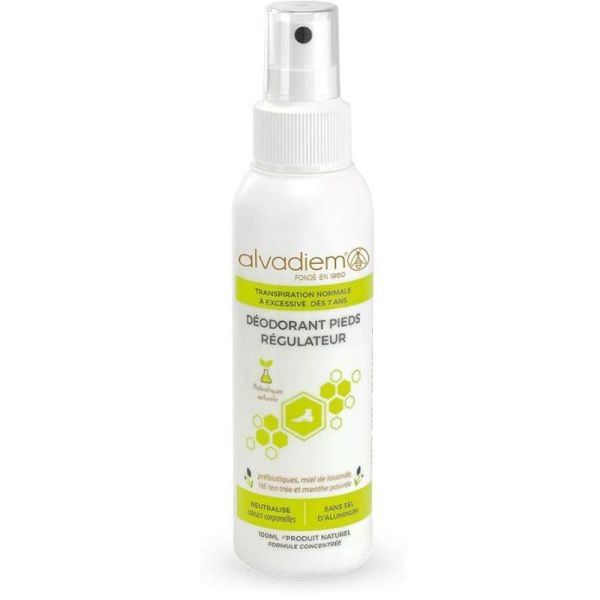 Alvadiem déodorant pieds régulateur 100ml