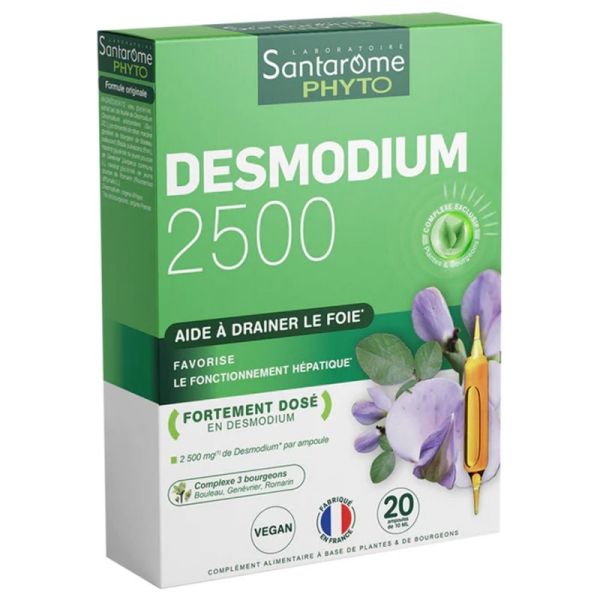Santarome Phyto Desmodium 2500 20 Ampoules