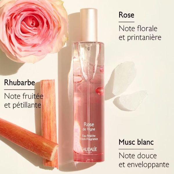 Caudalie  Eau Fraîche Rose de Vigne 50ml
