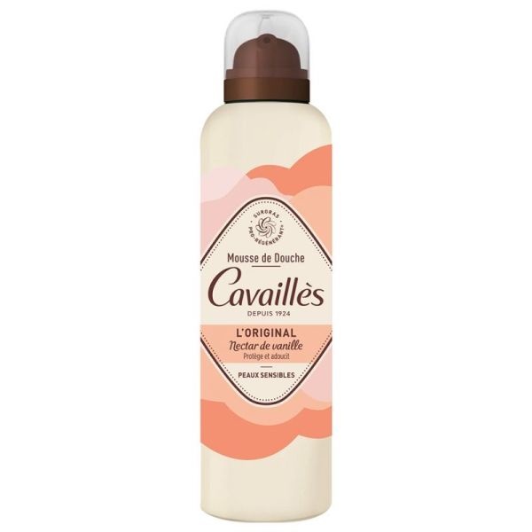 Cavaillès mousse de douche l'original nectar de vanille 200 ml