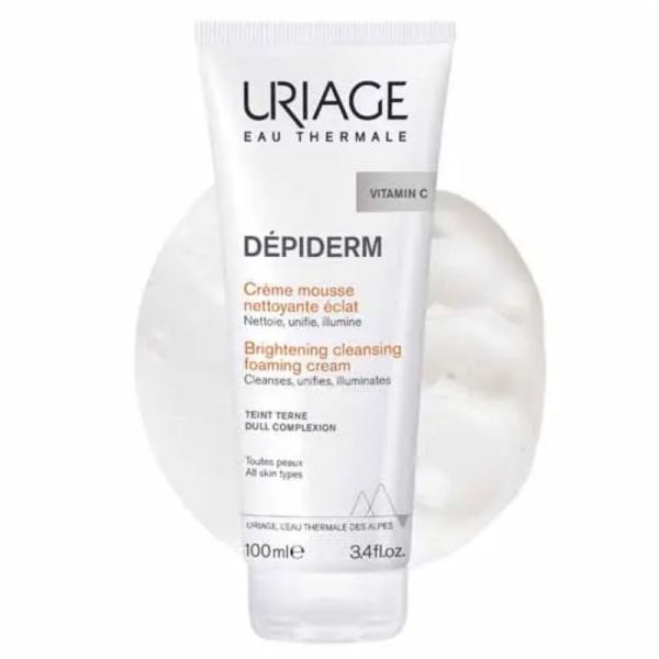 Uriage Dépiderm crème mousse nettoyante éclat 100ml