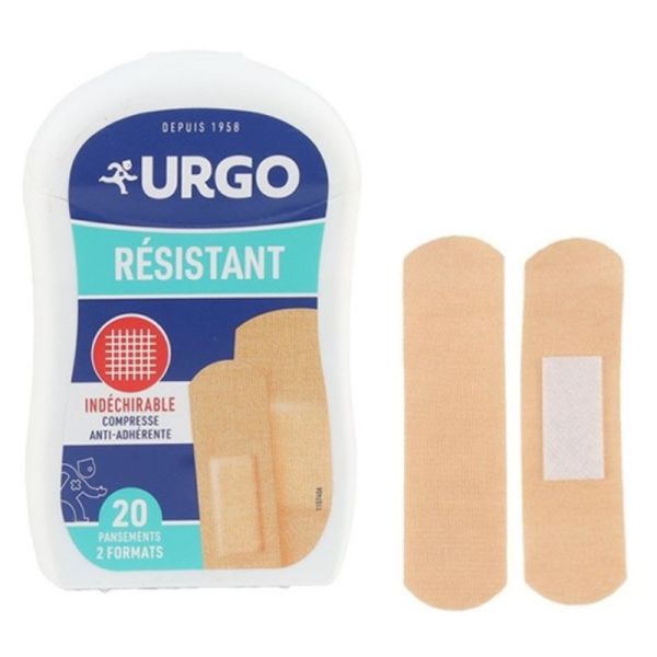 Urgo pansements résistant indéchirable 20 unités