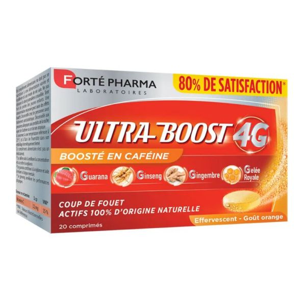 Forté Pharma Ultra-Boost 4G 20 Comprimés Effervescents