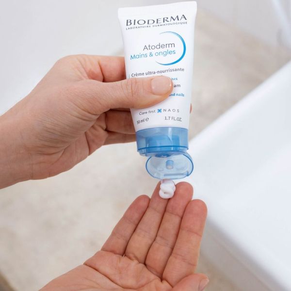 Bioderma Atoderm crème ultra-nourrissante mains & ongles 50ml