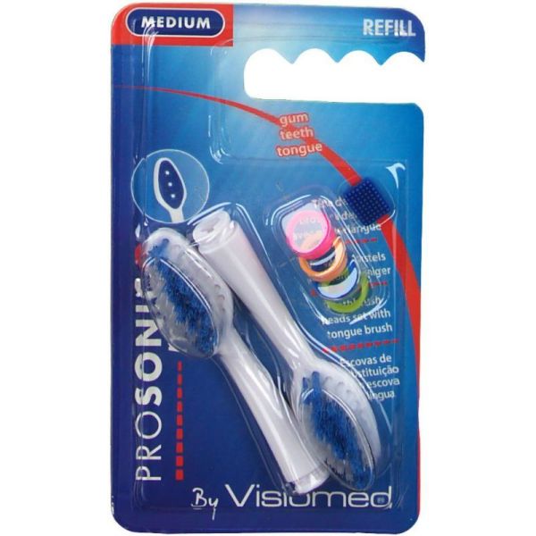 Prosonic Micro 2 tête brosse à dents médium X2