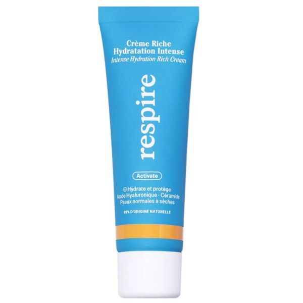 Respire crème riche hydratation intense visage 50ml