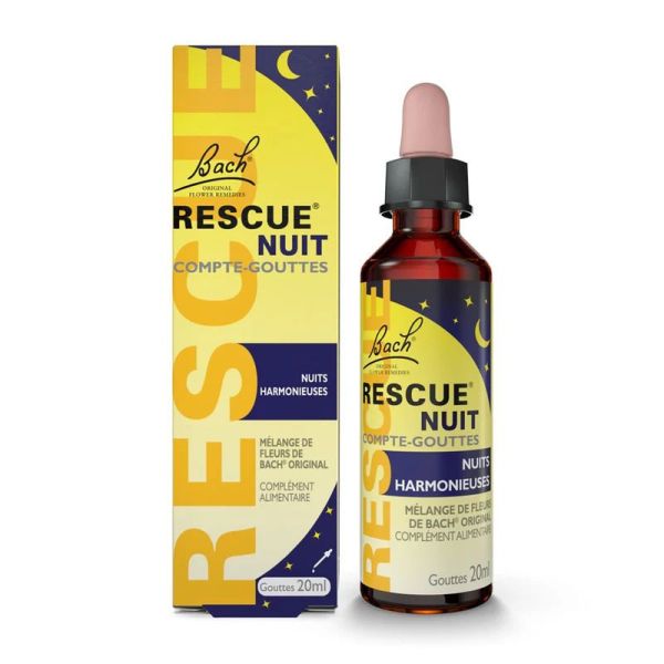 Bach Rescue Nuit compte-gouttes 10ml