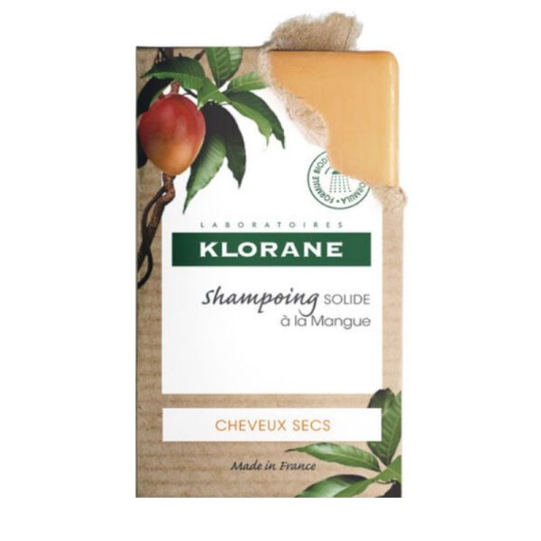 Klorane Mangue shampooing solide 80g