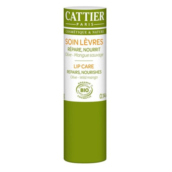 Cattier soin lèvres répare, nourrit Olive et Mangue Sauvage 4 g