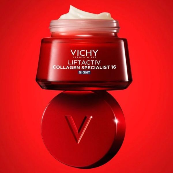 Vichy Liftactiv collagen specialist crème de nuit anti-rides 50ml