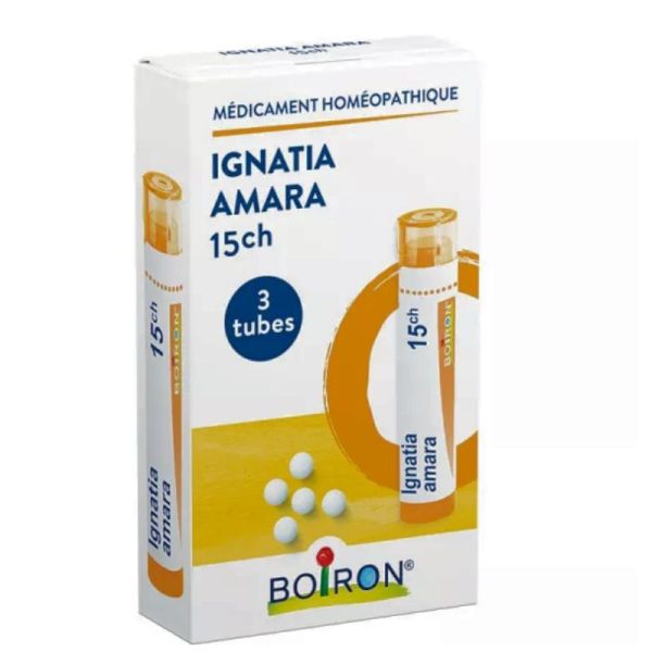 Boiron Ignatia 15CH granules 3 tubes