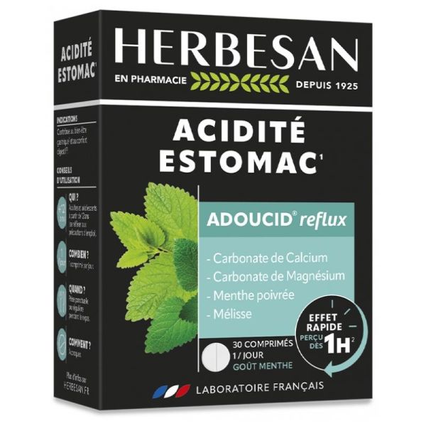 Herbesan Herbesan Adoucid 30 Comprimés
