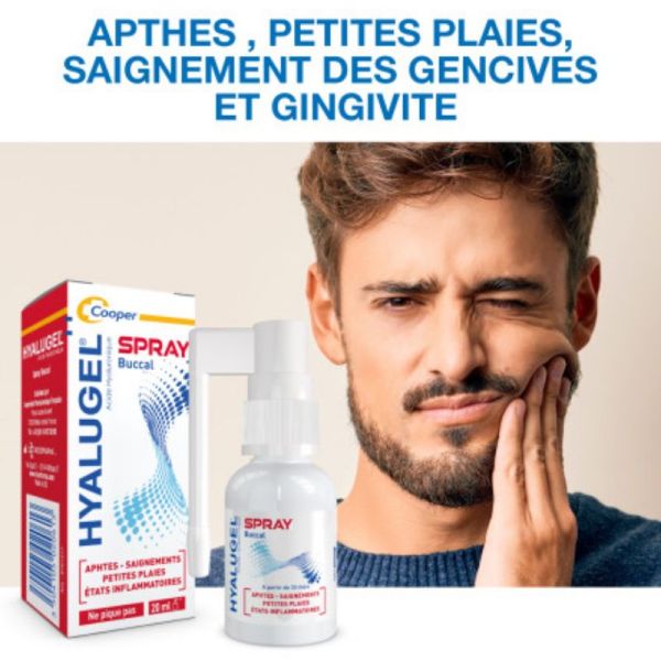 Hyalugel spray buccal 20ml