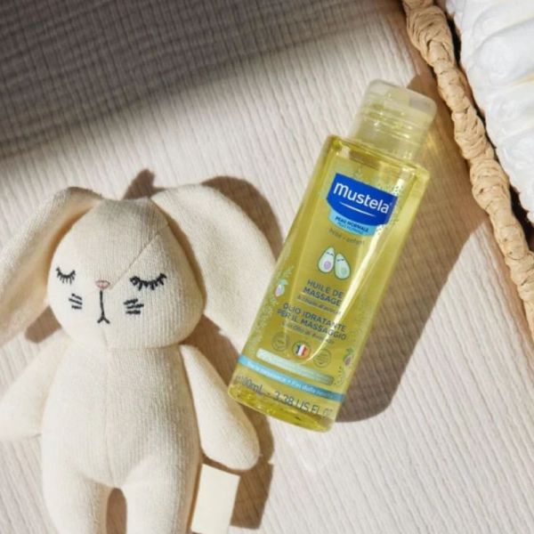 Mustela huile de massage à l'huile d'avocat 100ml