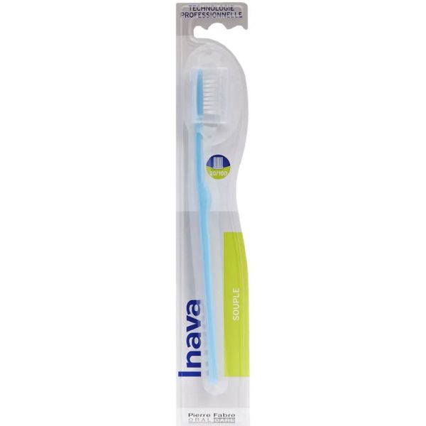 Inava brossage et soins brosse a dents souple 20/100
