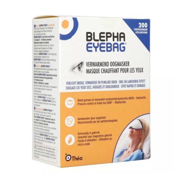 THEA Blepha Eyebag Masque Chauffant Yeux Réutilisable
