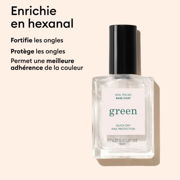 Manucurist Green Base Coat vernis à ongles 15ml