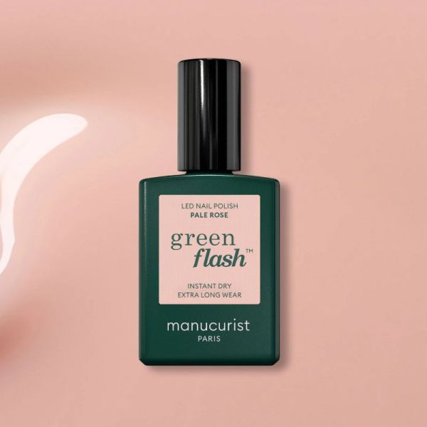 Manucurist Green Flash vernis semi permanent Pale Rose 15ml