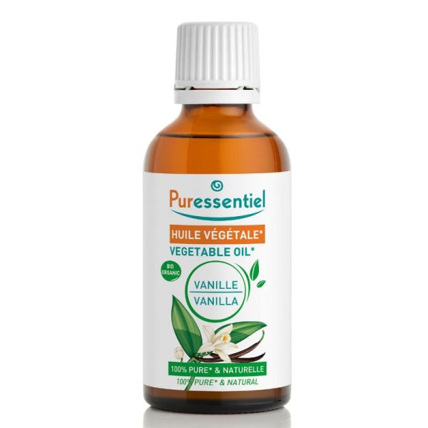 Puressentiel Huile Végétale Vanille 100% Bio 50ml
