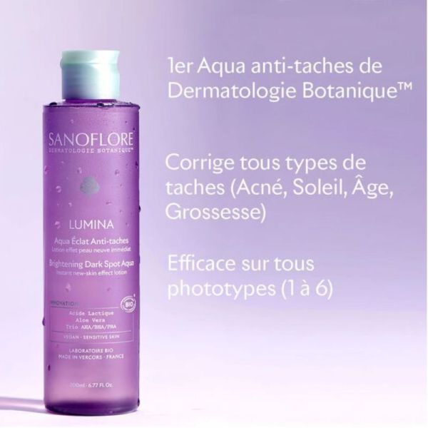 Sanoflore Lumina Aqua éclat anti-taches 200ml